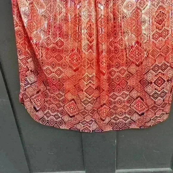 NYDJ Pintuck Floral Sleeveless Blouse Size Small - Picture 10 of 11